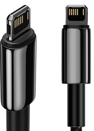 Дата кабель baseus tungsten gold usb to lightning cable 2.4a (1m) (calwj-0) 3