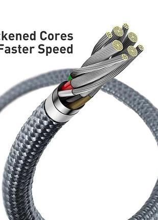 Дата кабель baseus dynamic series usb to lightning 2.4a (2m) (cald00050) 7