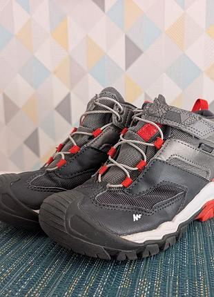 Черевики дитячі quechua crossrock водонепроникні, сірі, розмір 29