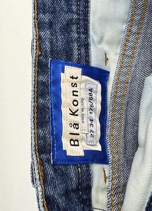 Жіноча мініспідниця acne studios джинсова синя 10