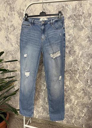 Джинси жіночі hollister рвані джинси w28/l29