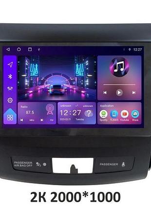 Штатная магнитола soundbox s-8122 для mitsubishi outlander xl 2008-2012 с carplay и 4g модем s4 2k-8122+360