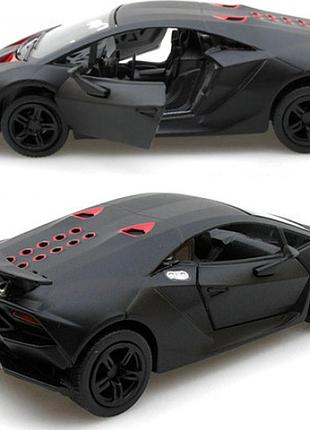 Модель легкова kt5359w lamborghini sesto elemento чорний