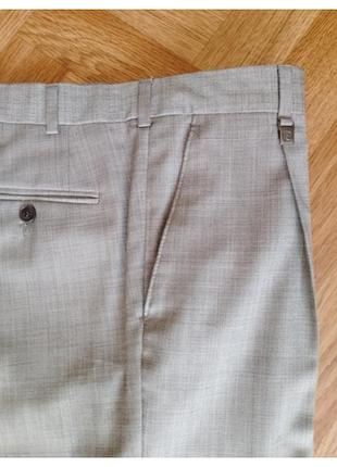 Мужские оригинальные шерстяные брюки французского бренда pierre cardin super 140's. размер: 52/l. точные замеры в описании. состояние идеальное.