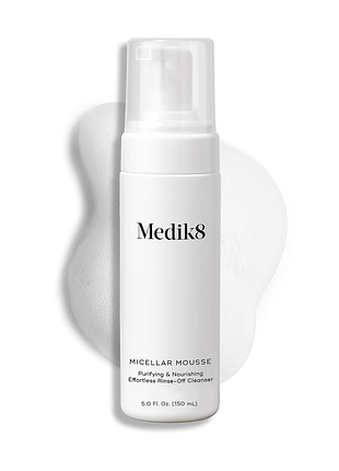 Міцелярний мус пінка для вмивання micellar mousse medik8