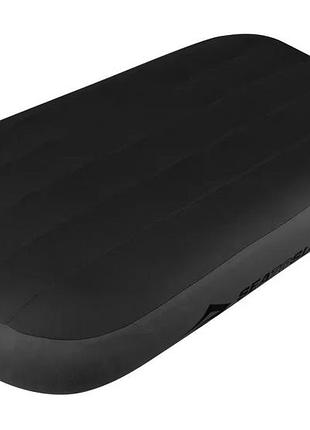 Подушка надувная sea to summit aeros premium pillow deluxe grey