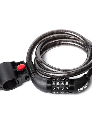 Замок onride enigma 30 спиральный кодовый 12*1000мм