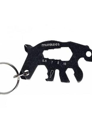 Брелок-мультиинструмент munkees keychain tool bear 2536