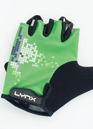 Велоперчатки lynx air green