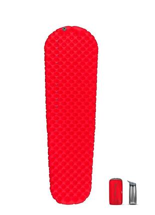 Коврик надувной sea to summit comfort plus insulated mat regular