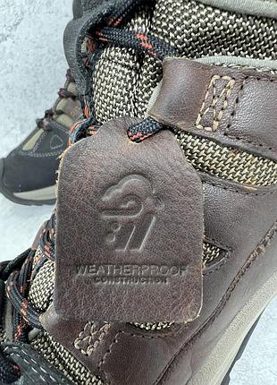 Чоловічі шкіряні черевики на мембрані clarks active 8