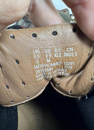 Чоловічі шкіряні черевики на мембрані clarks active 7