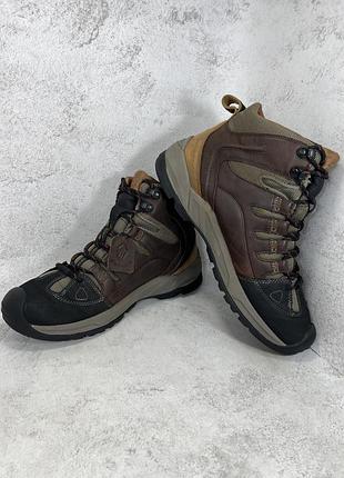 Чоловічі шкіряні черевики на мембрані clarks active 3