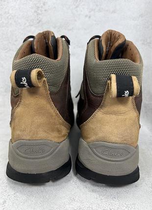 Чоловічі шкіряні черевики на мембрані clarks active 5