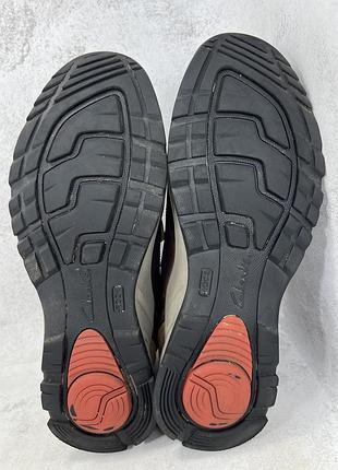 Чоловічі шкіряні черевики на мембрані clarks active 6