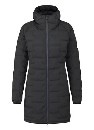Женская пуховая зимняя парка rab cubit stretch down parka еbony