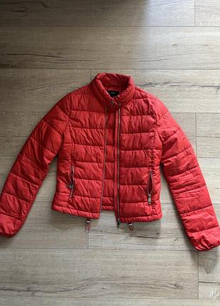 Куртка | червона, xs, bershka