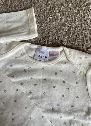 Боді 3 шт.  zara 92 р. 2