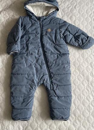 Зимовий комбінезон h&m 74/6-9m.