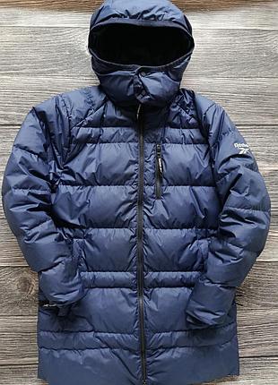 Зимовий пуховик reebok (s-m розмір)