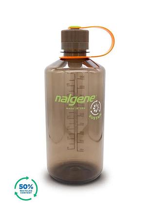 Бутылка для воды nalgene narrow mouth sustain water bottle 1l woodsman