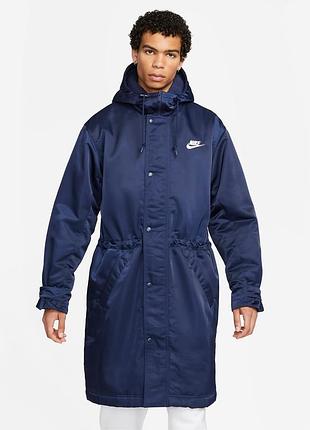 Оригинальн! сша! мужская теплая парка nike club stadium parka fb7320-410 новое состояние