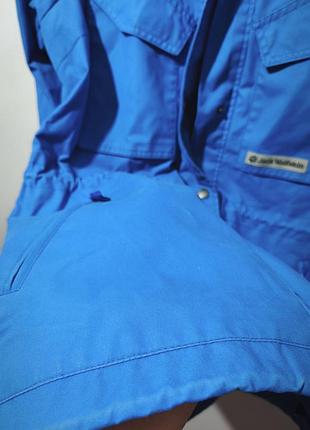 Вітровка жіноча jack wolfskin синя 5