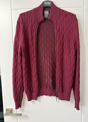 Джемпер зіп dalmine merino wool kiton 48