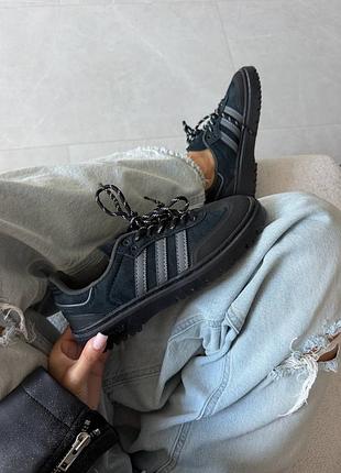 Кросівки adidas samba wtr black suede