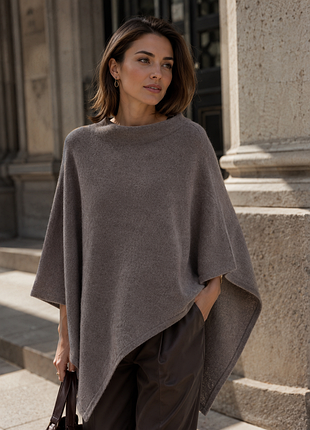 Кашемировое пончо cashmere 100% кашемир