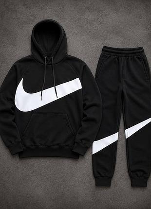 Спортивный костюм nike big swoosh на флисе