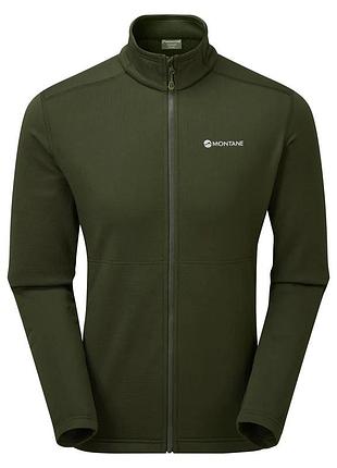 Мужской флис montane protium fleece jacket oak green