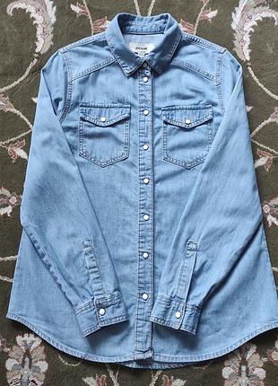 Рубашка джинсовая женская