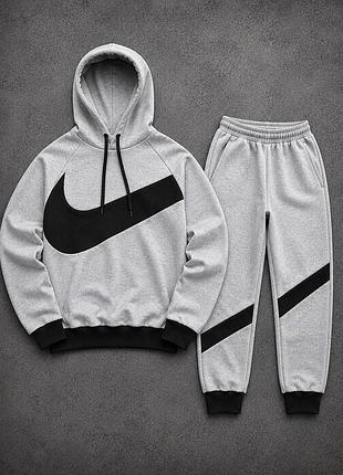 Спортивный костюм nike big swoosh на флисе