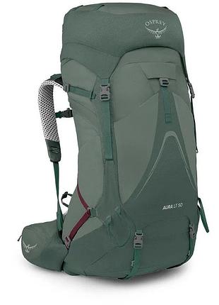 Туристичний рюкзак жіночий osprey aura ag lt 50 koseret/darjeeling spring