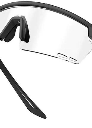 Окуляри сонцезахисні magicshine rouleur photochromic silver/black rl004b (msn gl4619)