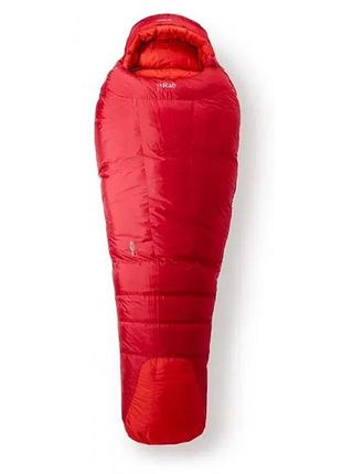 Спальный мешок rab expedition 1400 -40°c 195см left zip