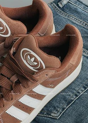 Кросівки adidas campus коричневі 8