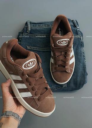 Кросівки adidas campus коричневі 10