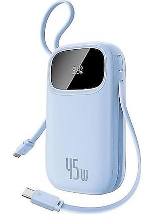 Портативное зу power bank baseus enerfill fc31 pd22.5w with cables 20000 mah (ppqd3)
