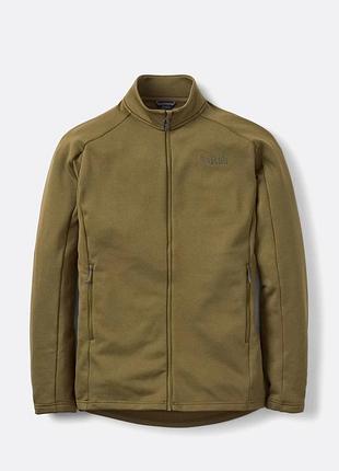 Чоловіча флісова кофта rab covex jacket qfg-50 oak