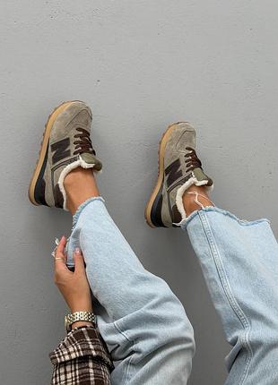 Balance 574 brown fur