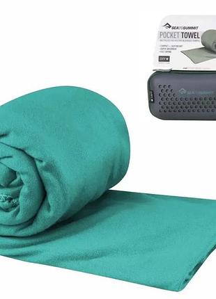Полотенце sea to summit pocket towel xl baltic