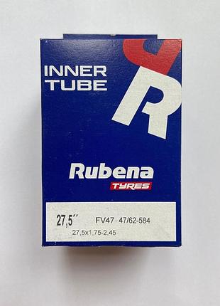 Камера rubena mitas 27,5" x 1.75-2.45 (47/62-584) fv47 classic