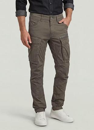 Дуже круті, оригінальні men’s g-star raw rovic zip 3d cargo pants khaki