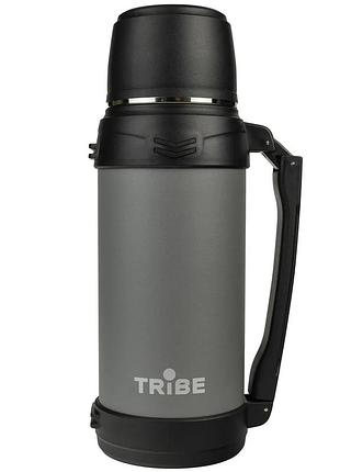 Термос tribe family line 2.5 л t-dg-0002 grey