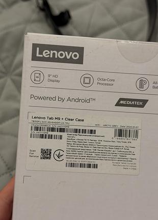 Планшет lenovo tab m9 4/64 4