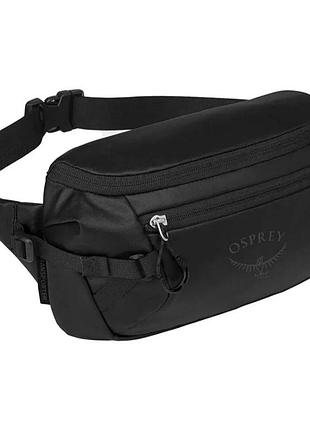 Поясна сумка osprey transporter waist pack raven black