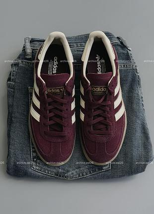 Кросівки  adidas handball special бордові