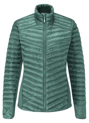 Куртка флисовая женская rab cirrus flex 2.0 insulated jacket eucalyptus